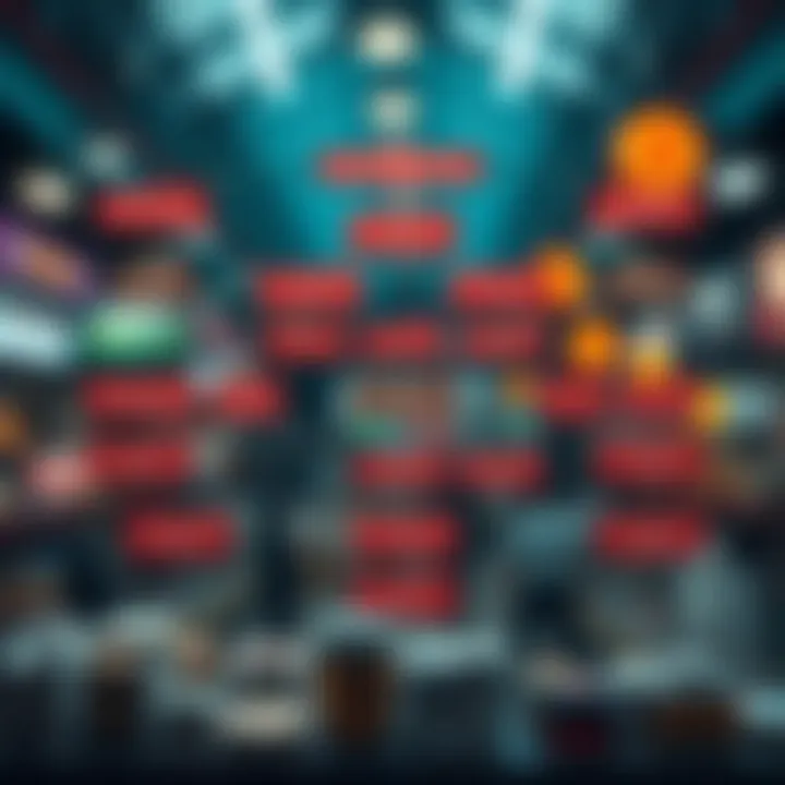 Flowchart showing various applications of currency converters