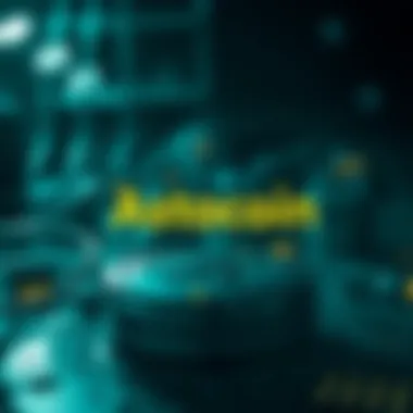 An illustration depicting the technological advancements in Astacoin