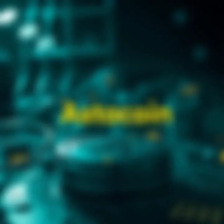 An illustration depicting the technological advancements in Astacoin