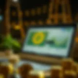 Illustration of Binance Earn features and tools