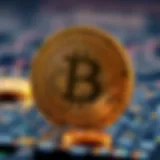 Conceptual illustration of Bitcoin API integration