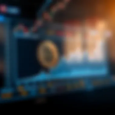 A detailed chart illustrating Bitcoin market trends