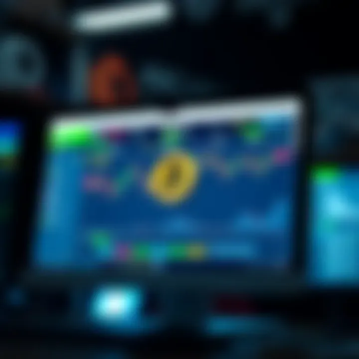 A computer screen displaying a reputable cryptocurrency exchange