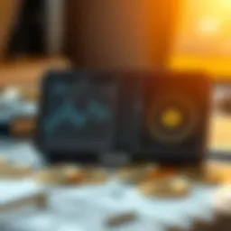 An illustration depicting early Bitcoin wallet interfaces