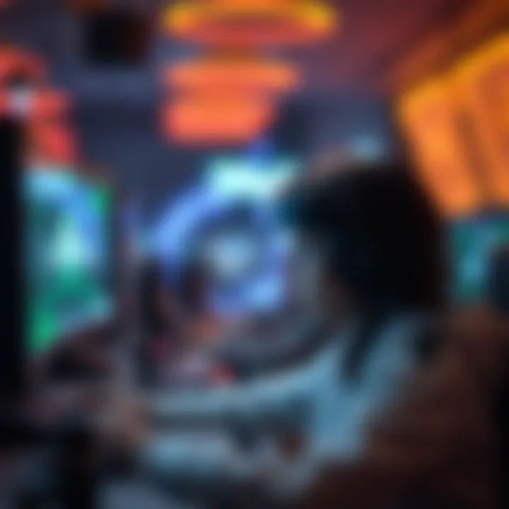 A visual representation of positive and negative aspects of blockchain technology in gaming