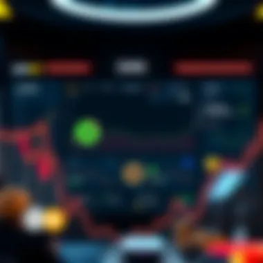 Real-time data dashboard of cryptocurrency