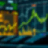 Illustration of copy trading concept