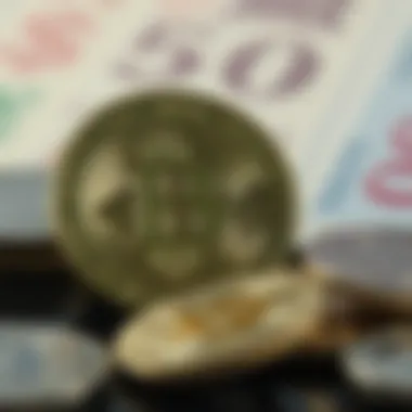 Cryptocurrency and traditional currency comparison