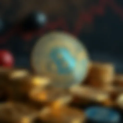 Visual representation of cryptocurrency investment strategies