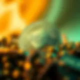 Illustration depicting the unique features of DENT cryptocurrency