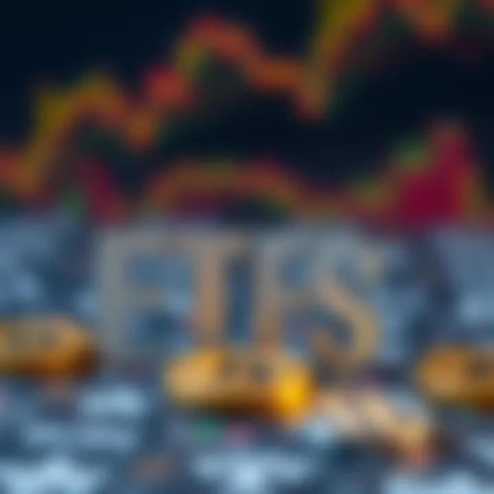 Visual representation of different types of ETFs