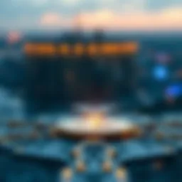 Visual representation of ETH and USDT connection