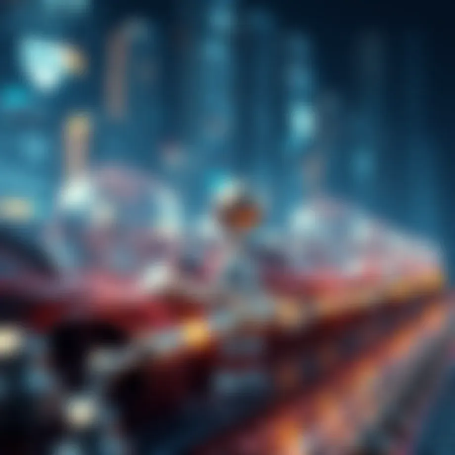 Conceptual illustration of Ethereum sharding architecture