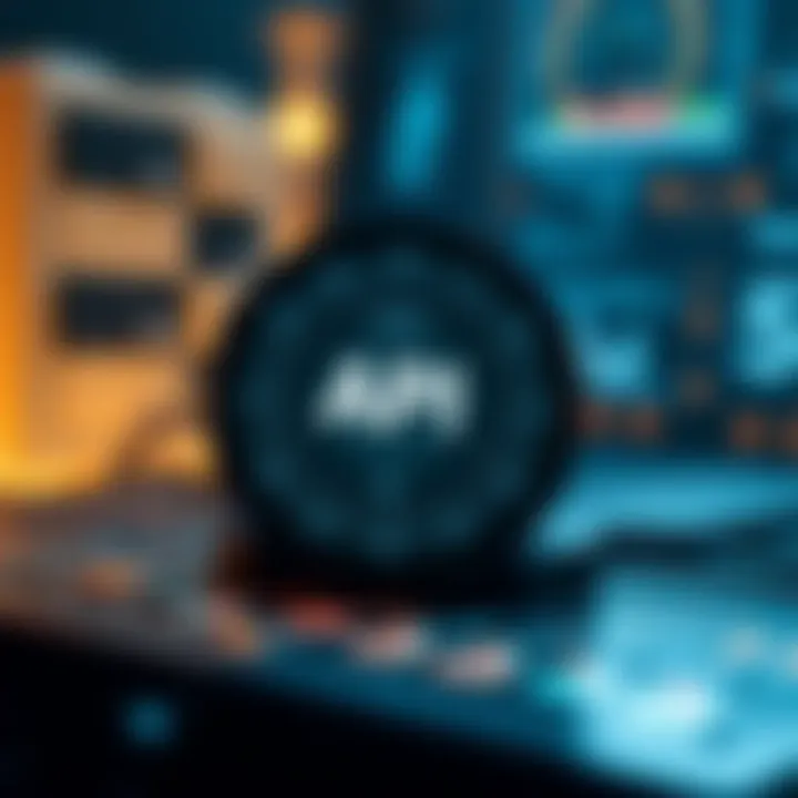 Conceptual representation of free APIs in technology