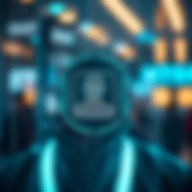 Future trends in identity verification illustrated through innovative graphics