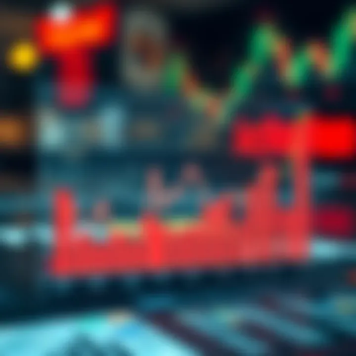 Graph illustrating the impact of delisting on a cryptocurrency