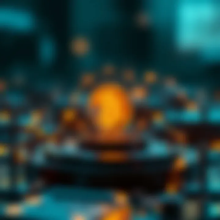 Depiction of blockchain technology importance