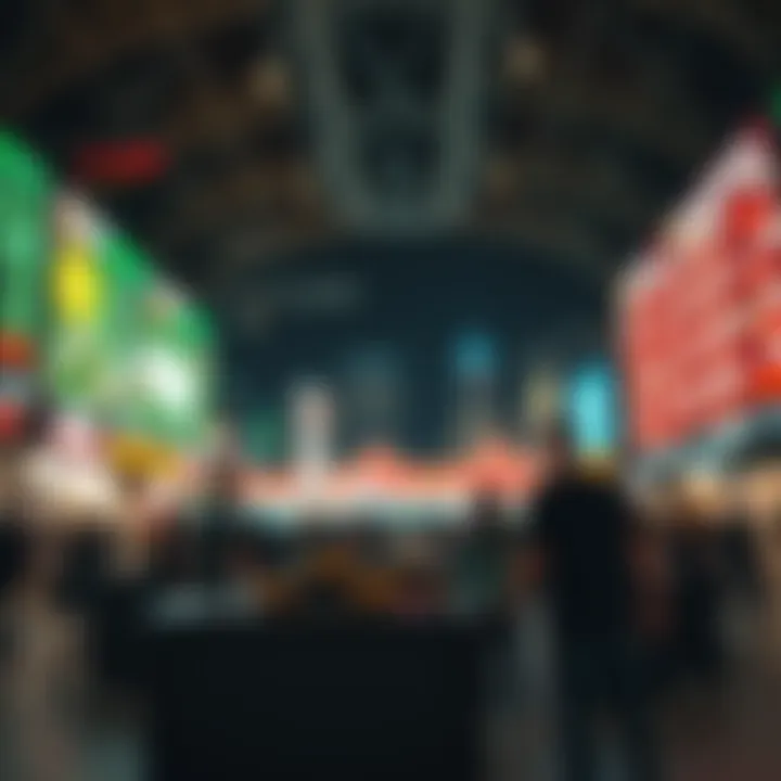 Illustration of market order dynamics in cryptocurrency