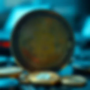 Technological Influences Shaping Meme Coins Artistic depiction of technological influences on meme coins