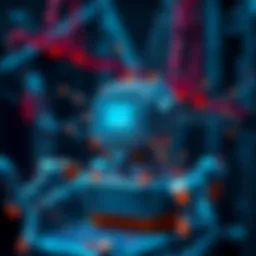 Illustration of MEV bot functionality in cryptocurrency ecosystems