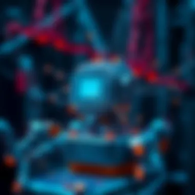 Illustration of MEV bot functionality in cryptocurrency ecosystems