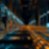 Visual representation of Mina Protocol's lightweight blockchain architecture