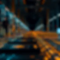 Visual representation of Mina Protocol's lightweight blockchain architecture