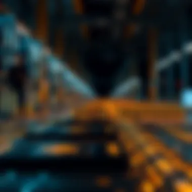 Visual representation of Mina Protocol's lightweight blockchain architecture