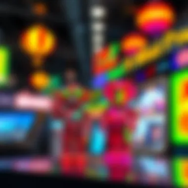 Colorful digital artwork representing NFT art