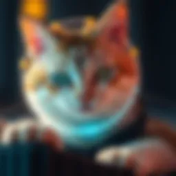 Conceptual representation of Quantum Cat's technology