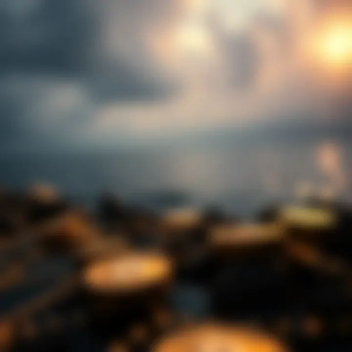 Visual representation of risk management in investments