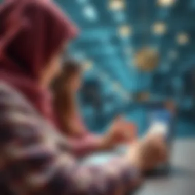 Securing Your Online Purchase A secure online transaction illustration