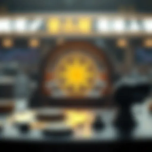 Understanding Sunswap's Decentralized Mechanics Visual representation of decentralized trading platform mechanics