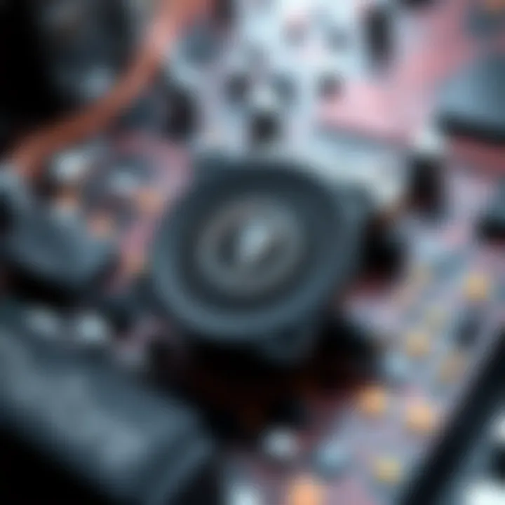 Technical features of ThunderCore depicted visually