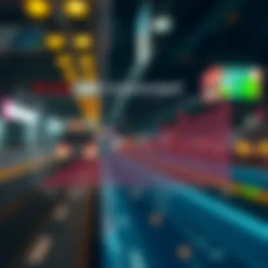 Graph illustrating transaction speed comparison